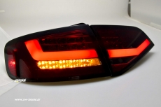 SW-Celis LED Rckleuchten Audi A4 B8 8K Limousine 07-11 Lightbar red/smoke