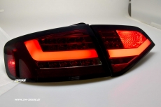 SW-Celis LED Rckleuchten Audi A4 B8 8K Limousine 07-11 Lightbar red/smoke