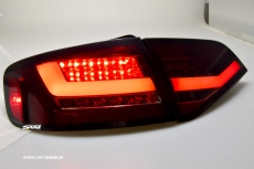 SW-Celis LED Rckleuchten Audi A4 B8 8K Limousine 07-11 Lightbar red/smoke