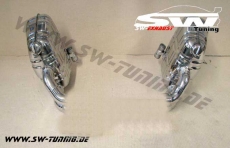 SW-Exhaust Sportendschalldmpfer Edelstahl fr Porsche 911 997 Facelift Carrera/S 08-12