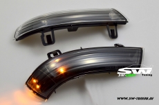 SW LED Spiegelblinker/Seitenblinker fr VW Golf 5 Passat 3C Eos schwarz