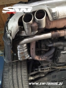 SW-Exhaust Edelstahl Sport Endschalldmpfer fr Porsche 911 997 Carrera/S 05-08