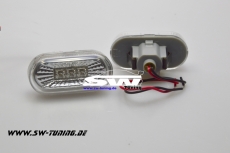 LED Seitenblinker Renault Clio I+II/Megane/Laguna 98+ chrom
