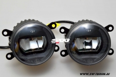 SWDRL LED DRL / fog Light for Dacia Land Rover Suzuki Peugeot Citroen Jaguar Subaru Mitsubishi Nissan black