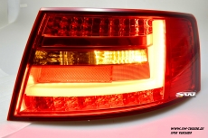 SW-Celi LED Rckleuchten Audi A6 4F Limousine 04-08 Lightbar red/smoke (fr 7Pin Serie LED RL)