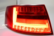 SW-Celi LED Rckleuchten Audi A6 4F Limousine 04-08 Lightbar red/smoke (fr 7Pin Serie LED RL)