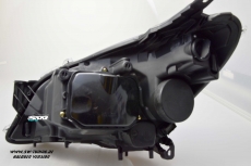 SW Angel Eye Scheinwerfer Opel Astra H 04-11 LED-Ring LED Lighttube chrom