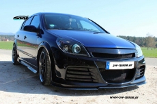 SW Angel Eye Scheinwerfer Opel Astra H 04-11 High LED Lighttube Ring black