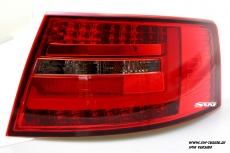 SW-Celi LED Rckleuchten Audi A6 4F Limousine 04-08 Lightbar red/clear (fr 7Pin Serie LED RL)