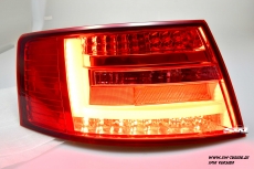SW-Celi LED Rckleuchten Audi A6 4F Limousine 04-08 Lightbar red/clear (fr 7Pin Serie LED RL)