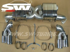 SW-Exhaust Edelstahl Sport Endschalldmpfer fr Porsche 911 Carrera/S 991 C2/C4 11-15