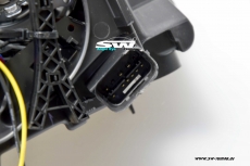 Angel Eye Scheinwerfer fr BMW X1 E84 09-12 High LED Standlichtringe black