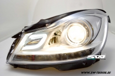 SW-Ltube Scheinwerfer fr Mercedes C-Klasse S204/W204 Facelift 11-15 Lighttube chrome