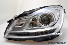 SW-Ltube Scheinwerfer fr Mercedes C-Klasse S204/W204 Facelift 11-15 Lighttube chrome