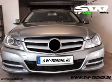 SW-Ltube Scheinwerfer fr Mercedes C-Klasse S204/W204 Facelift 11-15 Lighttube black