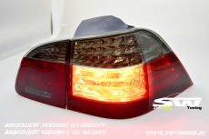 SW-Celis LED Rckleuchten BMW 5er E61 Touring 04-10 red/smoke auch LCI