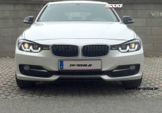 SWDRLtube Angel Eye headlights BMW 3 Series F30 / F31 12-15 LED U-Lighttube DRL black