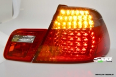 SW-Light LED Rckleuchten fr 3er BMW E46 Cabrio 00-05 red/smoke 4teilig