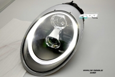 SW-Ltube Xenon headlights for Porsche 911 997 04-08 LED positionlight Black