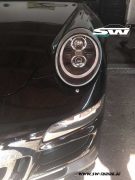 SW-Ltube Xenon headlights for Porsche 911 997 04-08 LED positionlight Black