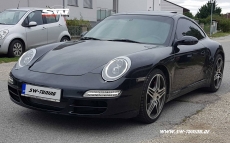 SW-Ltube Xenon headlights for Porsche 911 997 04-08 LED positionlight Black