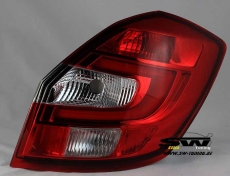 SWCelis LED Rckleuchten Skoda Fabia II 5j 5Trer 07-15 red/clear Lightbar