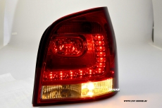 LED taillights for VW Polo 9N3 Facelift 05-09 red/smoke