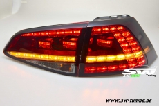 SWLight LED Rckleuchten VW Golf 7 Limo AU 12-16 red/smoke GTI-LOOk