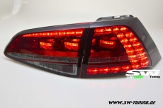 SWLight LED Rckleuchten VW Golf 7 Limo AU 12-16 red/smoke GTI-LOOk