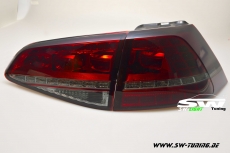 SWLight LED Rckleuchten VW Golf 7 Limo AU 12-16 red/smoke GTI-LOOk