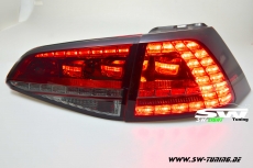 SWLight LED Rckleuchten VW Golf 7 Limo AU 12-16 red/smoke GTI-LOOk