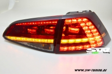 SWLight LED Rckleuchten VW Golf 7 Limo AU 12-16 red/smoke GTI-LOOk