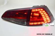 SWLight LED Rckleuchten VW Golf 7 Limo AU 12-16 red/smoke GTI-LOOk