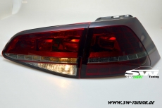 SWLight LED Rckleuchten VW Golf 7 Limo AU 12-16 red/smoke GTI-LOOk