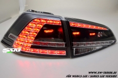 SWLight LED Rckleuchten VW Golf 7 Limo AU 12-16 black GTI-LOOK (fr Werks LED)