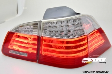 SW-Celis LED taillights for 5Series BMW E61 Touring 04-10 red/clear also LCI