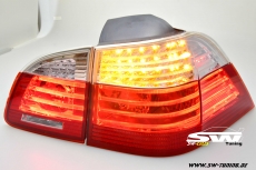SW-Celis LED taillights for 5Series BMW E61 Touring 04-10 red/clear also LCI