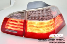 SW-Celis LED taillights for 5Series BMW E61 Touring 04-10 red/clear also LCI