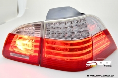 SW-Celis LED taillights for 5Series BMW E61 Touring 04-10 red/clear also LCI