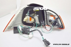 SW-Celis LED taillights for 5Series BMW E61 Touring 04-10 red/clear also LCI