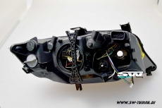 Angel Eye Scheinwerfer fr 3er BMW E90 E91 05-13 High LED Standlichtringe Black