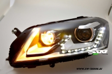SW-Light Scheinwerfer VW Passat B7 11-15 LED Standlicht Black