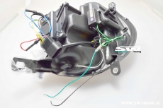 SW-LTube headlights for Mini R56/57/55/58/59 06-10 LED Lighttube chrome