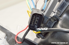 SW-LTube headlights for Mini R56/57/55/58/59 06-10 LED Lighttube chrome