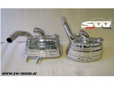 SW-Exhaust Edelstahl Sport Endschalldmpfer fr Porsche 911 996 Carrera/S 97-05