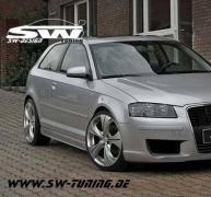 Seitenschweller SW-Design fr Audi A3 8P 05-08 3Trer mit Teilegutachten