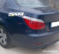 SW-Celis LED Rckleuchten fr BMW 5er E60 Limousine 04-10 red/clear auch LCI