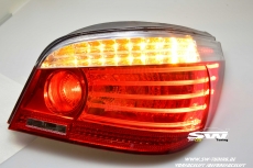 SW-Celis LED Rckleuchten fr BMW 5er E60 Limousine 04-10 red/clear auch LCI