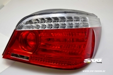 SW-Celis LED Rckleuchten fr BMW 5er E60 Limousine 04-10 red/clear auch LCI