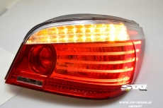 SW-Celis LED Rckleuchten fr BMW 5er E60 Limousine 04-10 red/clear auch LCI